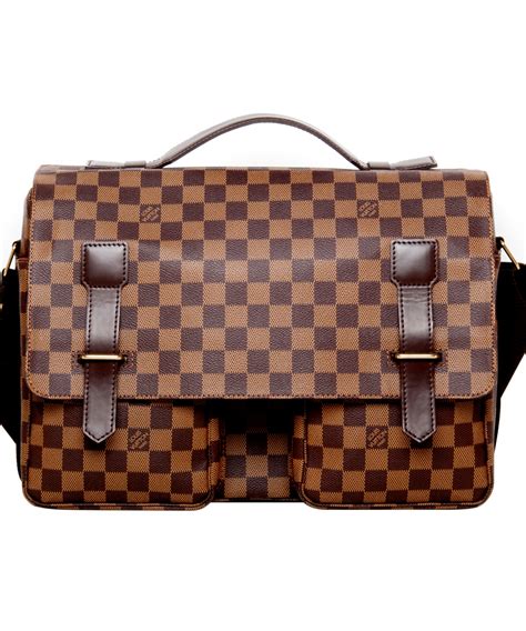 louis vuitton damier ebene broadway messenger bag|Louis Vuitton damier shoulder bag.